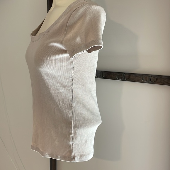A New Day Ribbed T-shirt with Rounded neckline - Picture 3 of 7